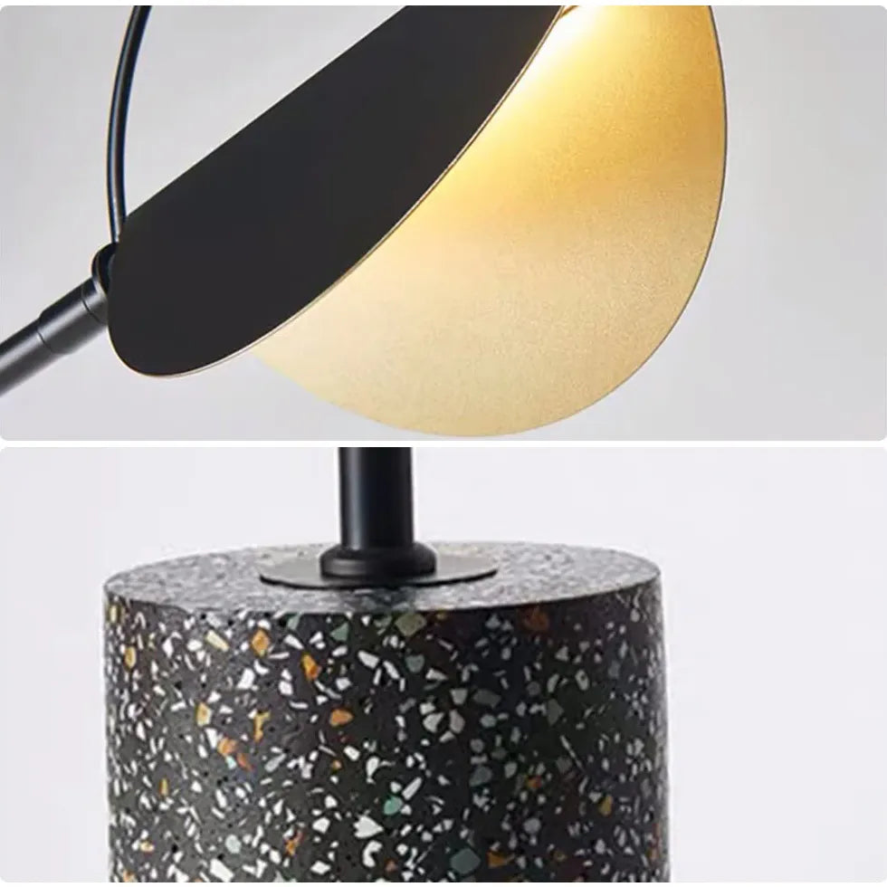 Black Floor Lamp For Bedroom Salgado Metal Led