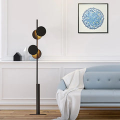 Floor Lamp For Study Room Round Salgado Metal Ip20