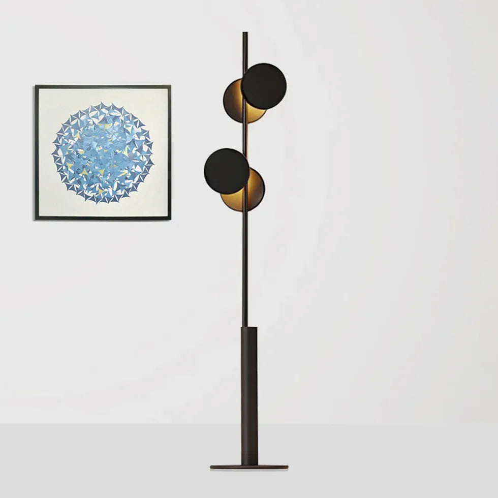 Floor Lamp For Study Room Round Salgado Metal Ip20