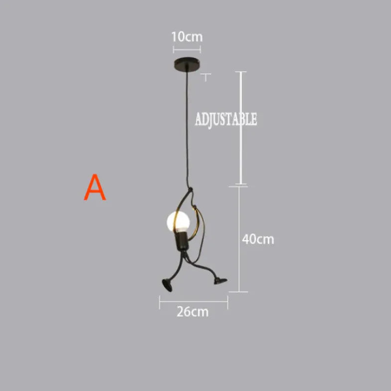 Black Light Single Pendant For Bedroom Salgado Metal Cool White