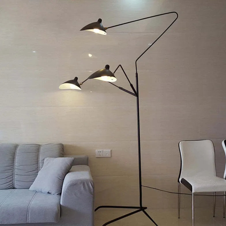 Tripod Floor Lamp For Study Room Modern Metal Led Plug Uk Or Eu