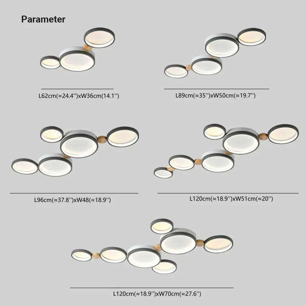 Flush Light For Kitchen Round Sanna Metal Warm White Ip20 Led