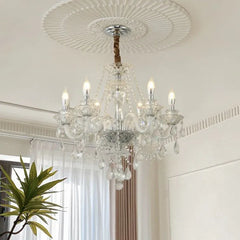 Modern Chandeliers For Living Room Silva Metal & Crystal Ip20