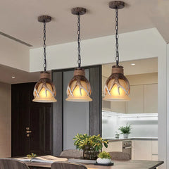 Black Light Single Pendant For Kitchen Silva Resin Ip20