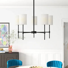 Black Modern Chandeliers For Bedroom Silva Metal Ip20 Warm White