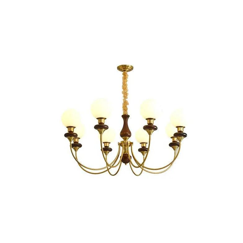 Gold Chandelier For Living Room Silva Metal Without Bulbs Ip20