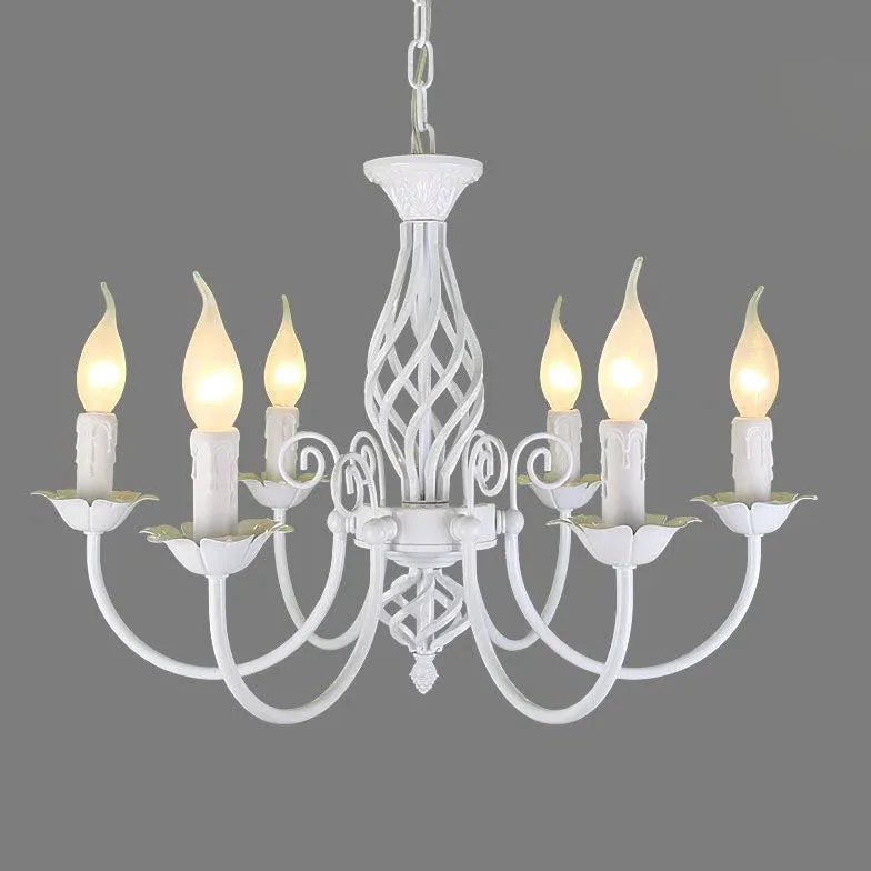 Black Traditional Chandeliers For Living Room Silva Metal & Glass Led Ip20