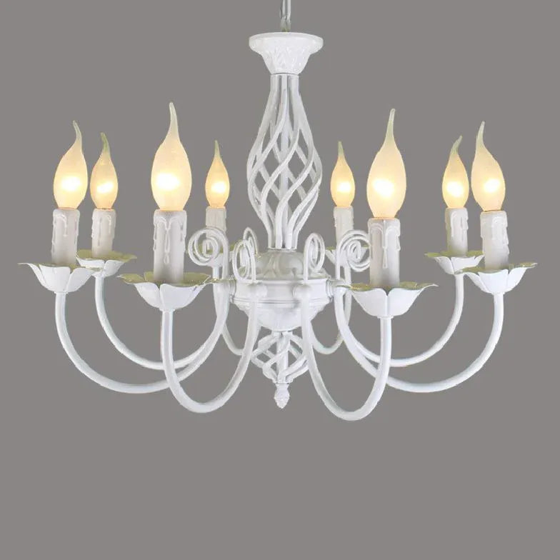 Black Traditional Chandeliers For Living Room Silva Metal & Glass Led Ip20