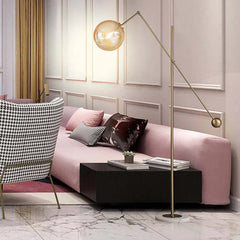 Floor Lamp For Bedroom Artistic ;modern Metal Led