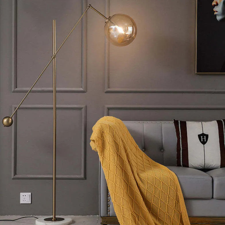 Floor Lamp For Bedroom Artistic ;modern Metal Led