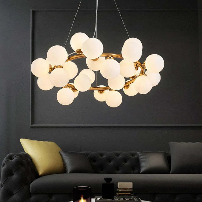 Chandelier For Bedroom Valentina Metal Warm White Ip20 Led