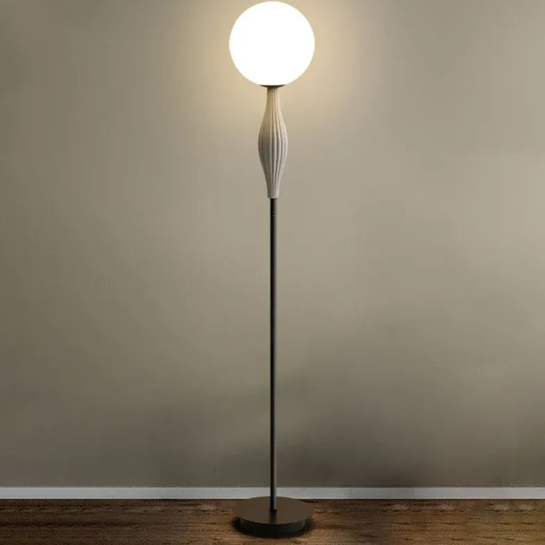 Floor Lamp For Bedroom Valentina Metal & Glass Bi-pin Ip20