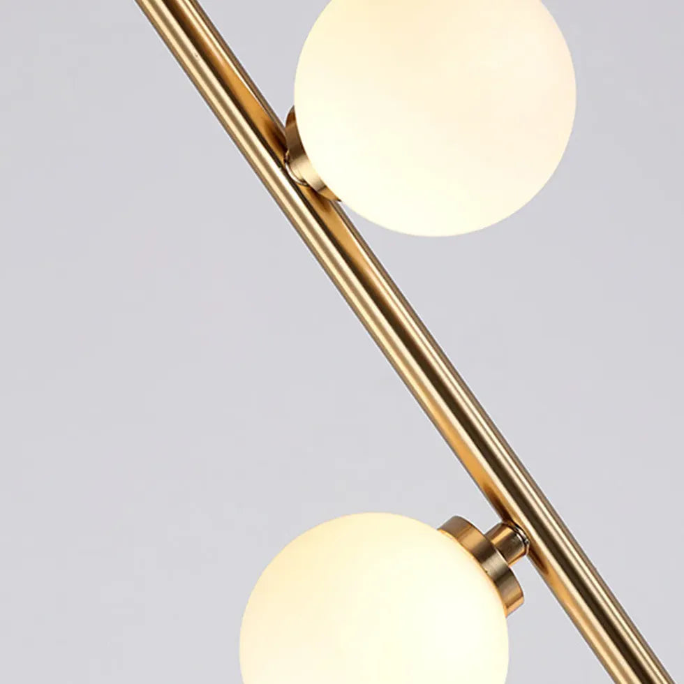 Floor Lamp For Study Room Valentina Metal & Glass Plug