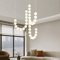 Statement Pendant Light For Bedroom Valentina Metal Ip20 Dimmable