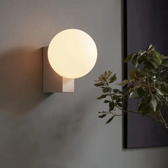 Flush Wall Light For Bedroom Valentina Metal Ip20 Without Bulbs