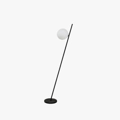 Black Floor Lamp For Study Room Linear Valentina Metal Ip20