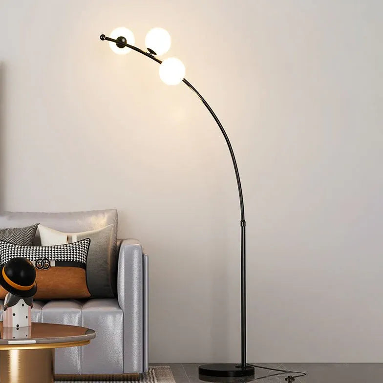 Black Floor Lamp For Bedroom Valentina Metal Led Without Bulbs Ip20