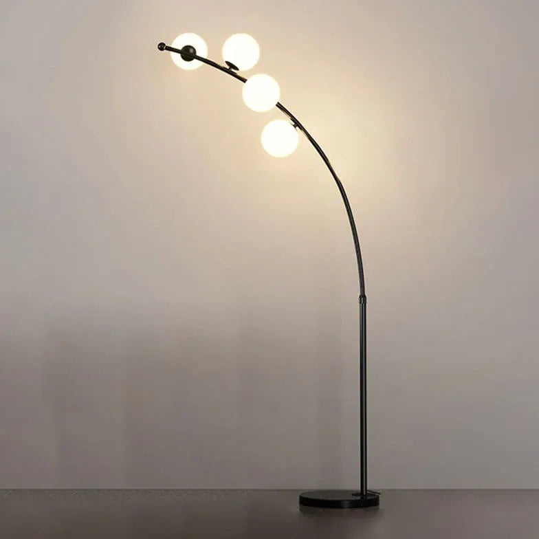 Black Floor Lamp For Bedroom Valentina Metal Led Without Bulbs Ip20