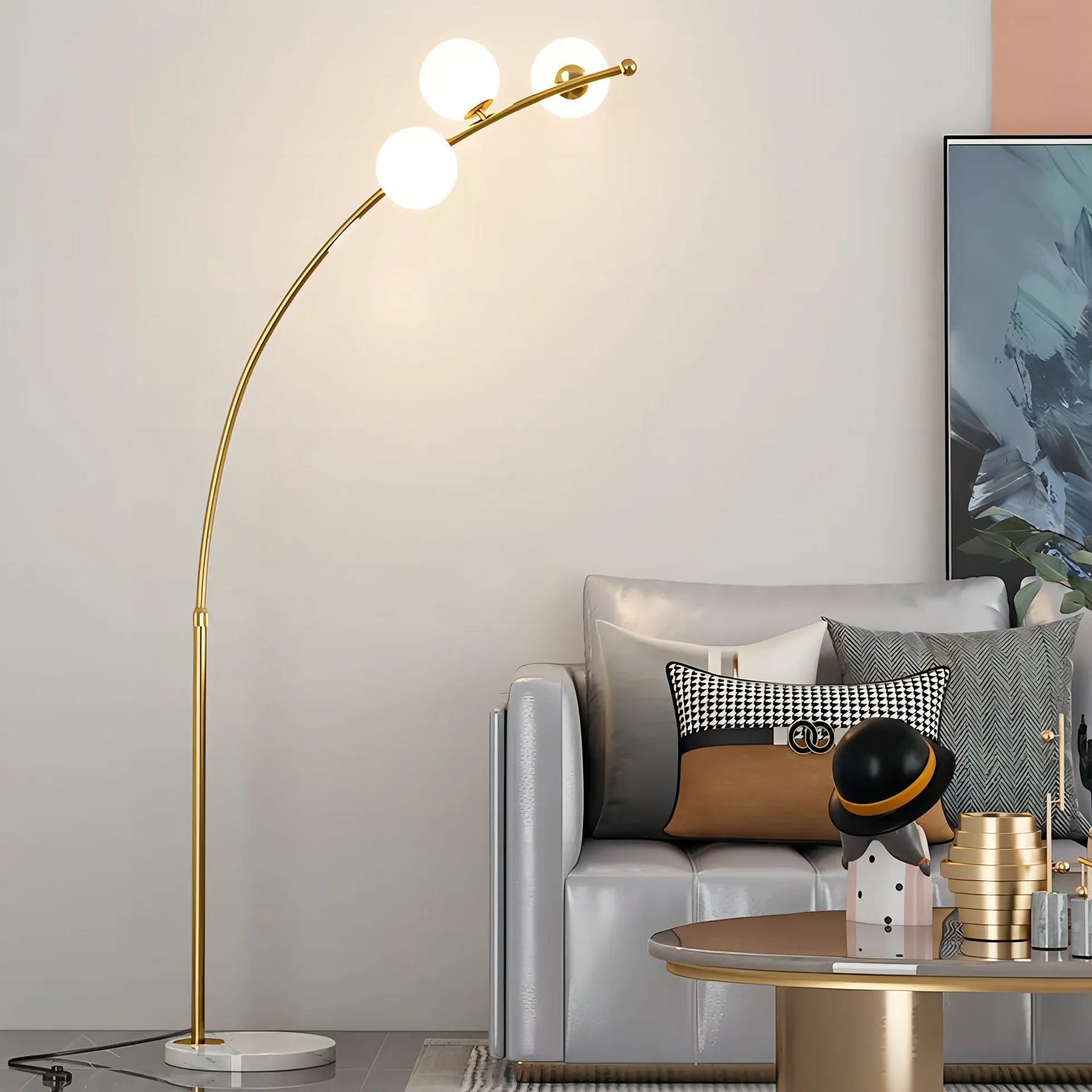 Black Floor Lamp For Bedroom Valentina Metal Led Without Bulbs Ip20