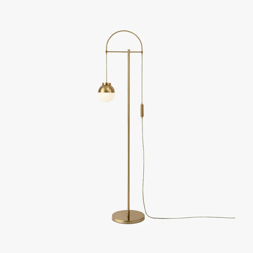 Gold Floor Lamp For Study Room Valentina Hardware Led Ip20 Plug