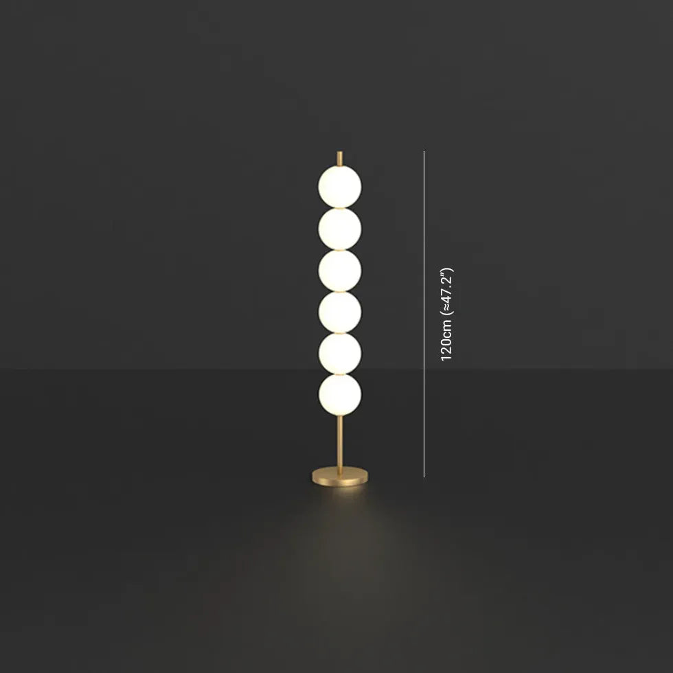 Floor Lamp For Bedroom Valentina Metal & Acrylic Plug