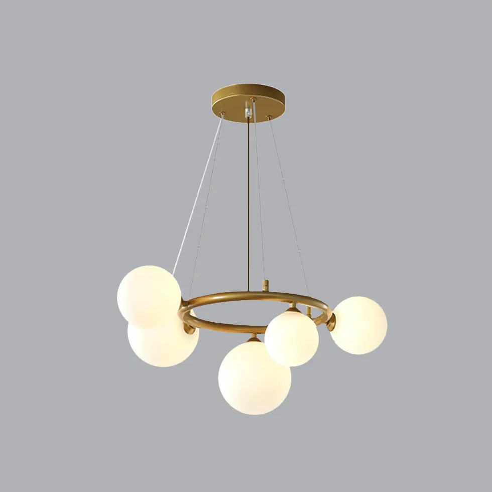 White Chandelier For Bedroom Valentina Metal Led Ip20