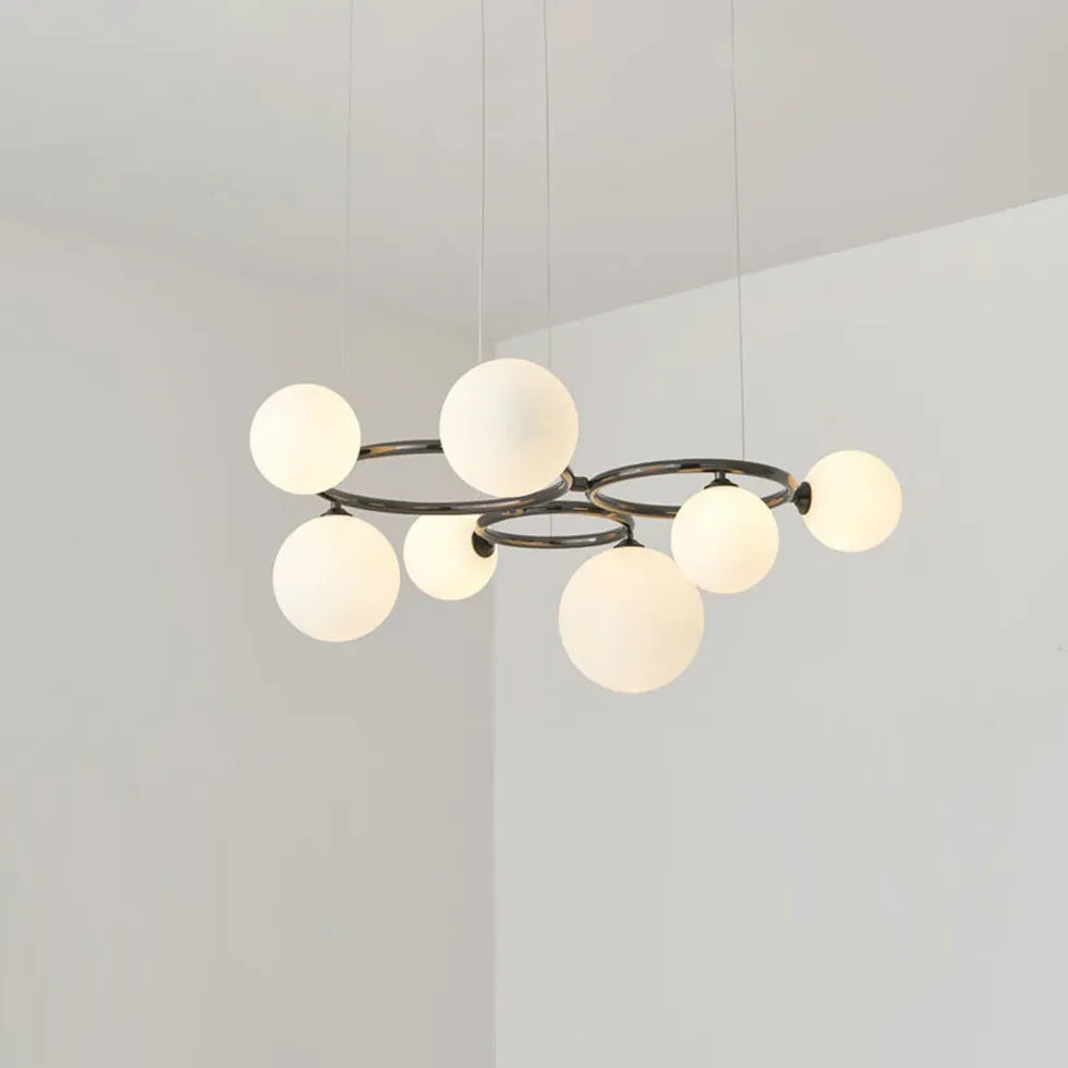 White Chandelier For Bedroom Valentina Metal Led Ip20