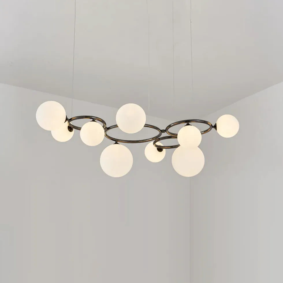 White Chandelier For Bedroom Valentina Metal Led Ip20