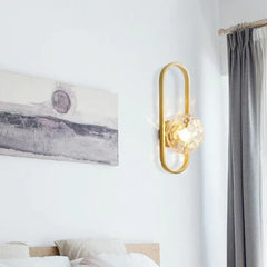 Valentina Modern Globe Bedside Wall Lamp Mount For Reading Room