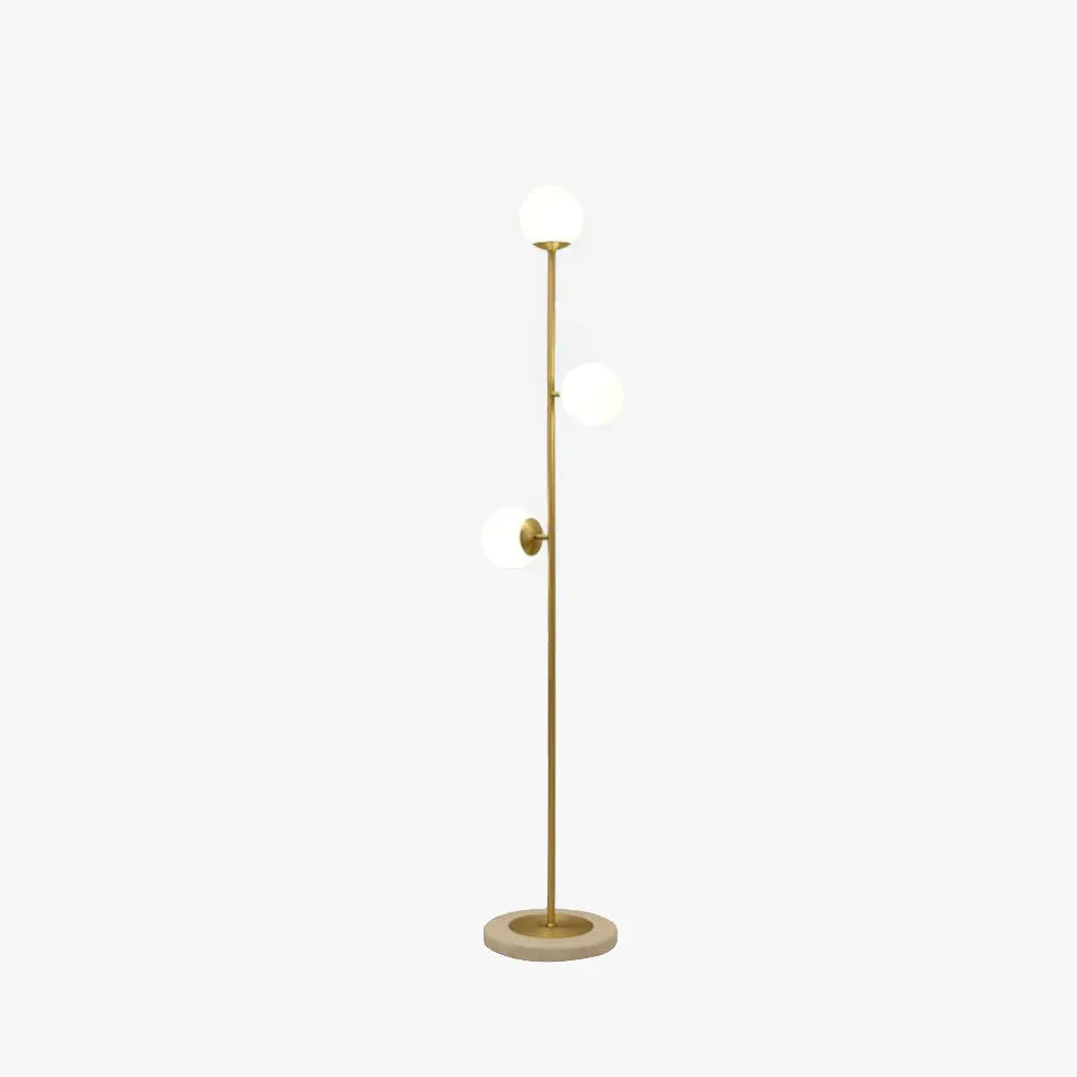 Floor Lamp For Bedroom Valentina Metal & Glass Led