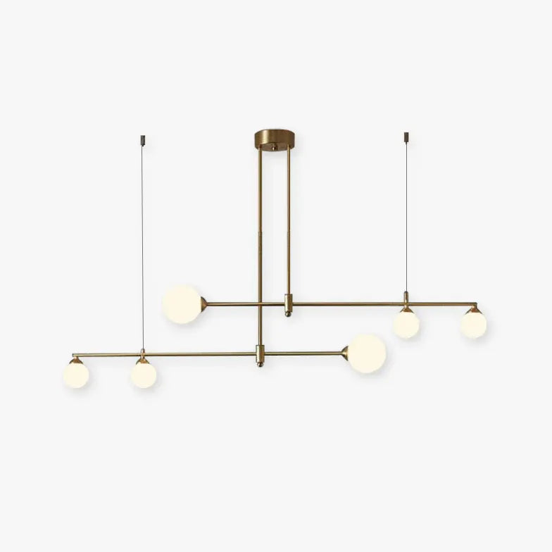 Statement Pendant Light For Study Room Valentina Copper Led