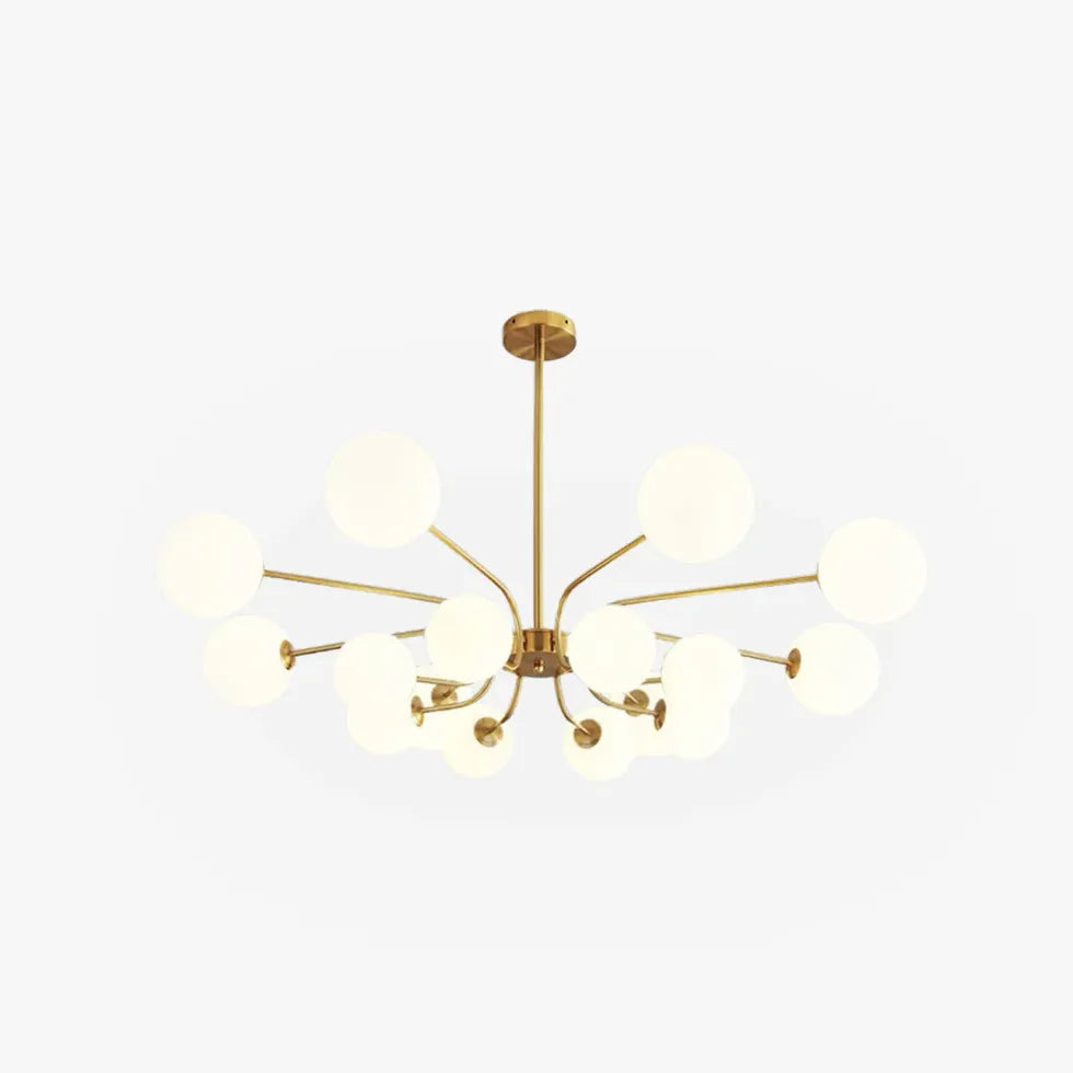 Gold Chandelier For Bedroom Valentina Metal Ip20