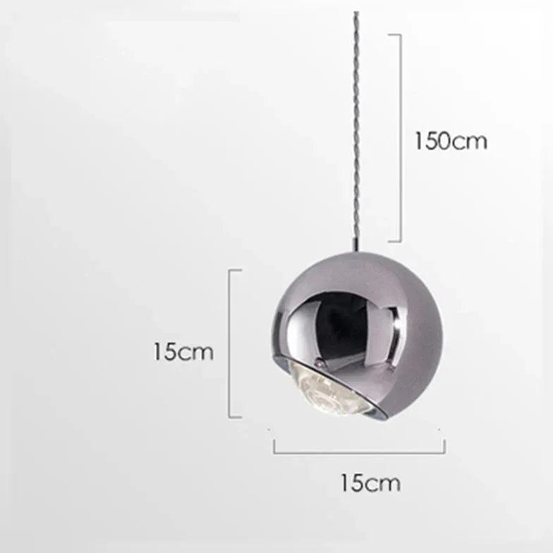 Light Single Pendant For Bedroom Valentina Metal Warm White Ip20 Led