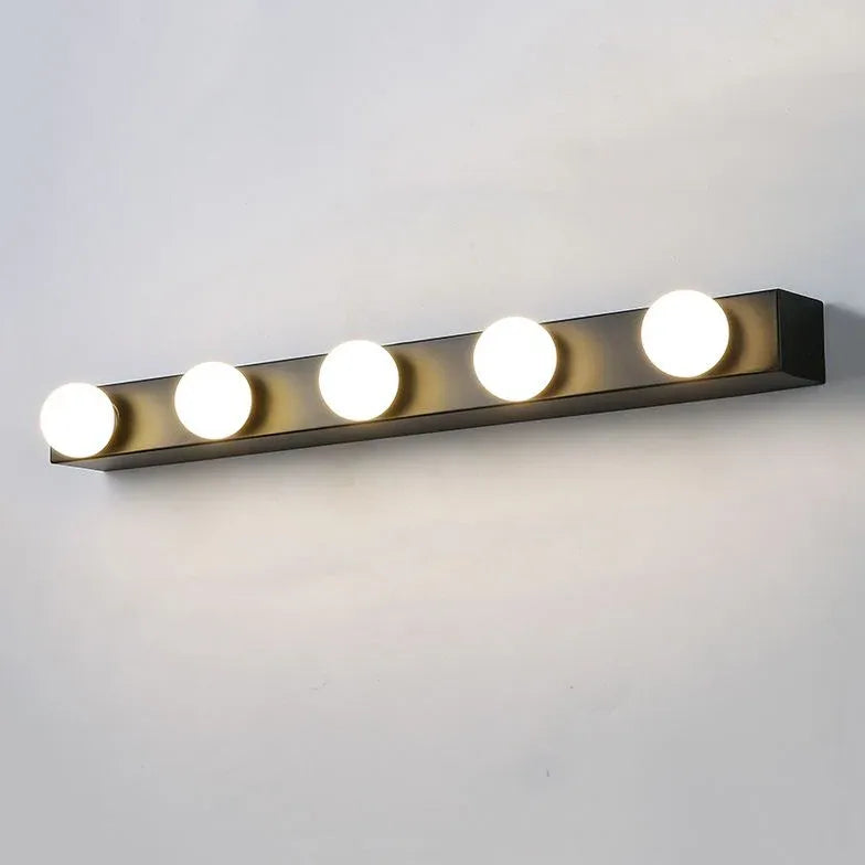 Black Multi Arm Wall Light For Bathroom Valentina Metal Led