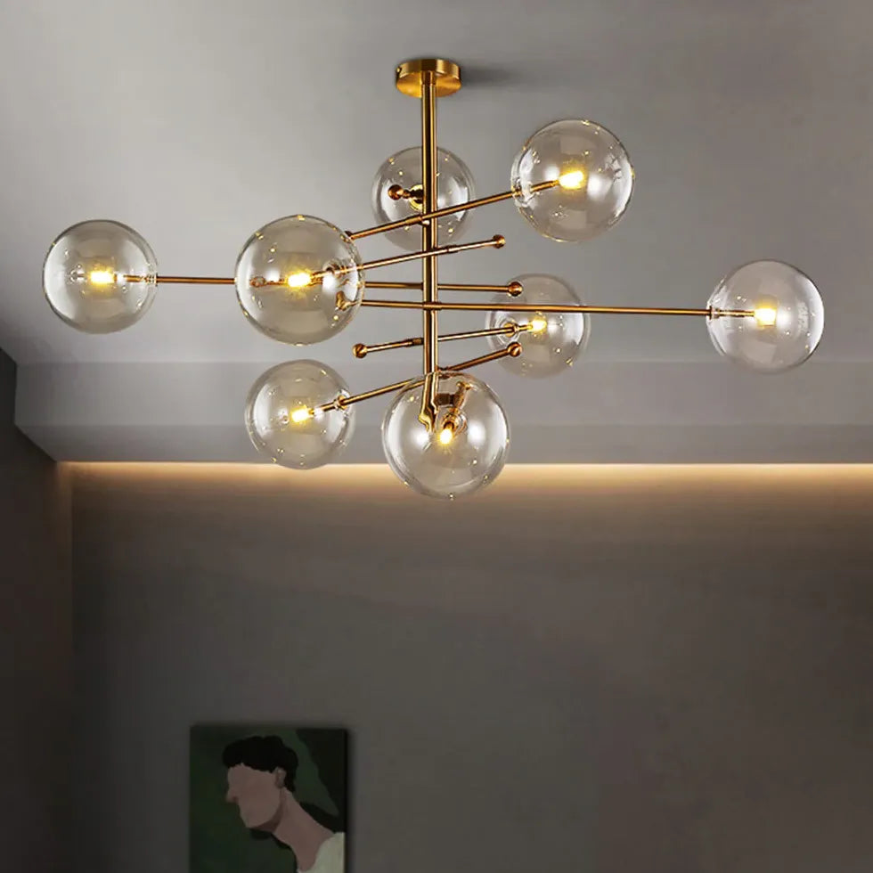 Modern Chandeliers For Bedroom Valentina Metal Warm White Ip20 Led