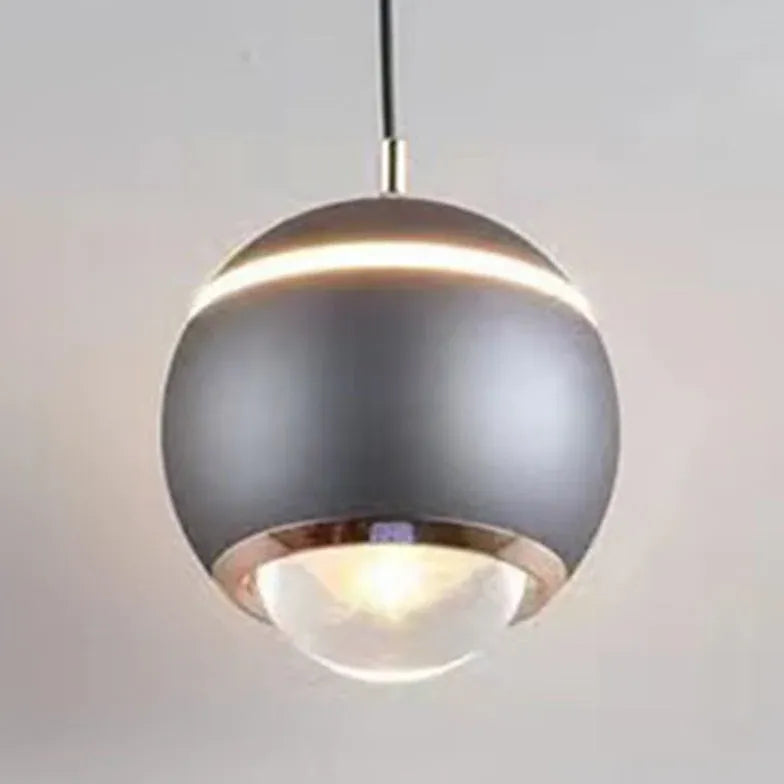 Light Single Pendant For Bedroom Round Valentina Metal