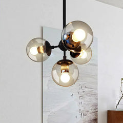 Black Statement Pendant Light For Bedroom Valentina Metal Ip20