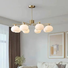 Gold Chandelier For Living Room Valentina Metal Ip20 Led