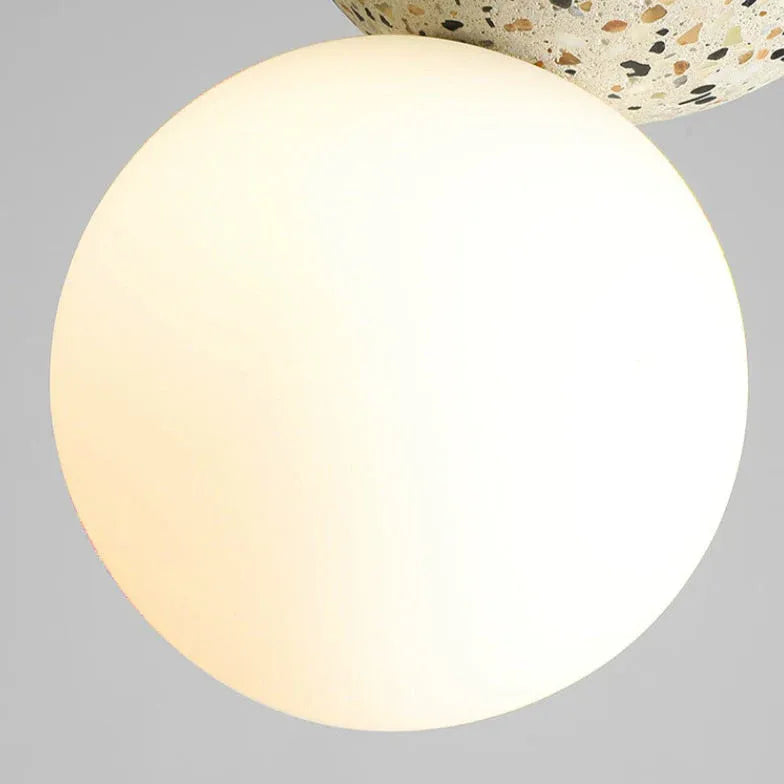 Bedside Pendant Light For Bedroom Valentina Stone Led Ip20 Warm White