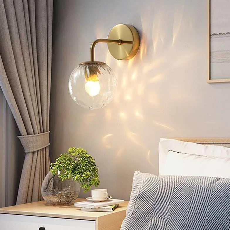 Black Single Arm Wall Light For Bedroom Valentina Metal Led Ip20