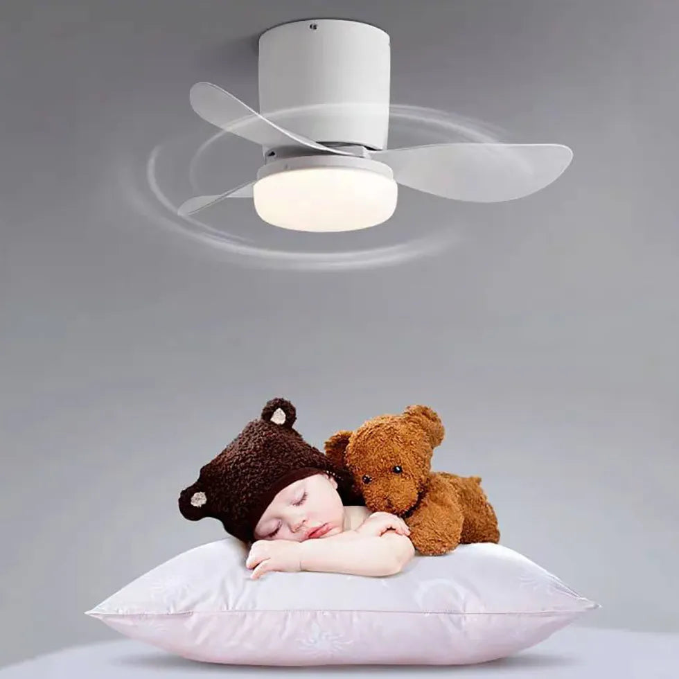 Ceiling Fan With Light For Bedroom Walters Metal Dimmable Led Ip20