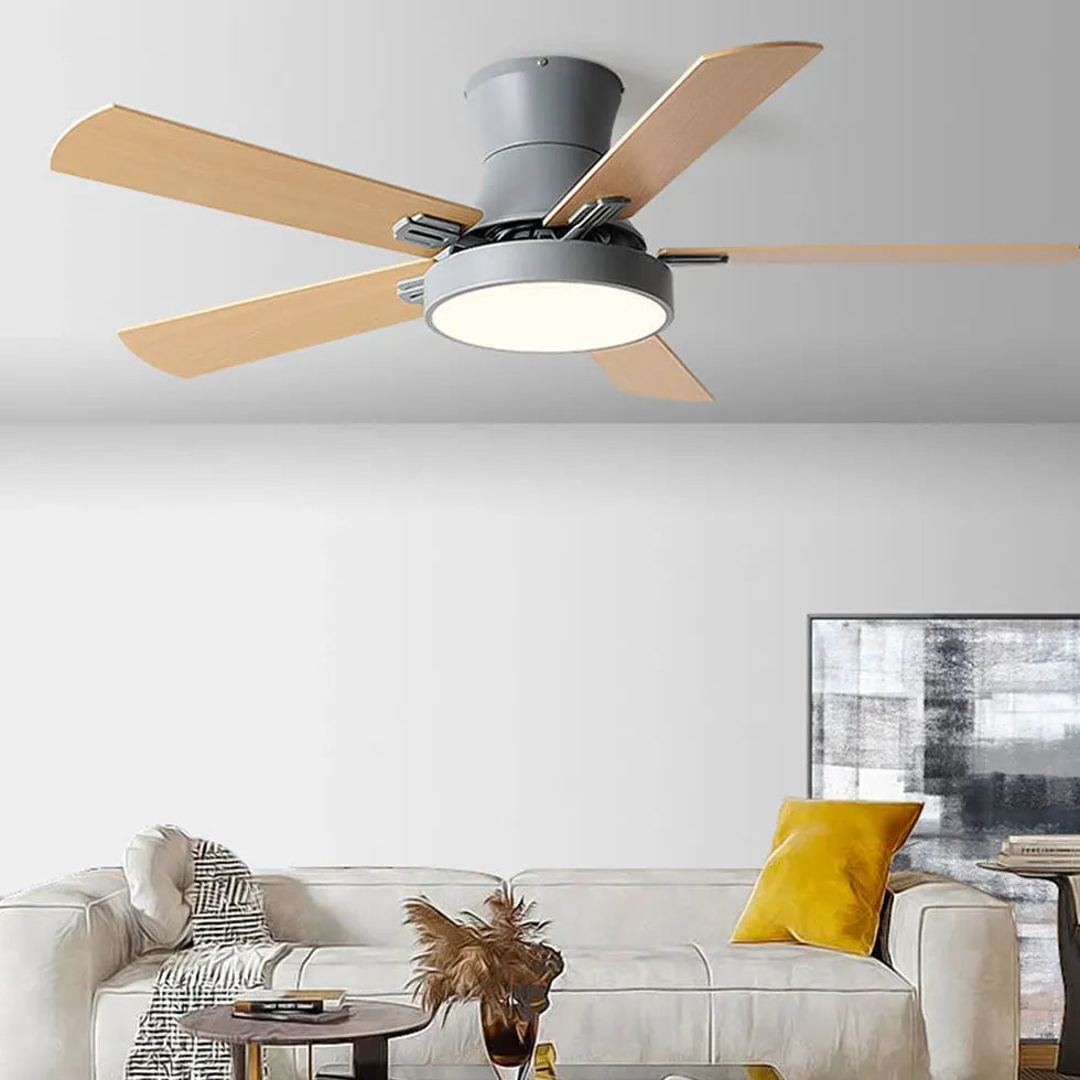 Ceiling Fan With Light For Study Room Walters Metal Ip20