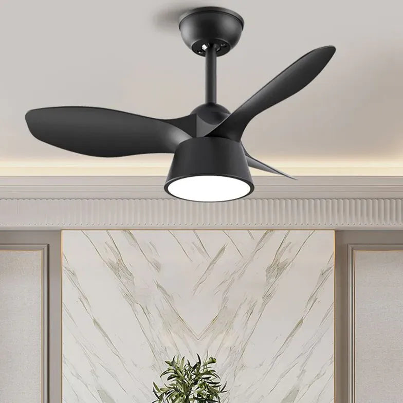 Ceiling Fan With Light For Bedroom Walters Metal Dimmable Led