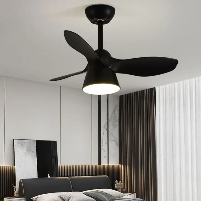 Ceiling Fan With Light For Bedroom Walters Metal Led