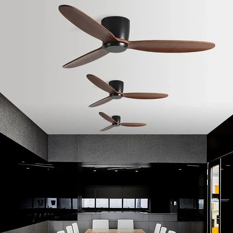 Walters Minimalist 3-blade Dc Ceiling Fan, Black