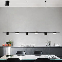 Black Chandelier For Bedroom Weiss Metal Ip20 Dimmable Led