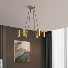 Gold Chandelier For Bedroom Weiss Metal Led