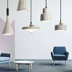 Modern Stone Light Single Pendant