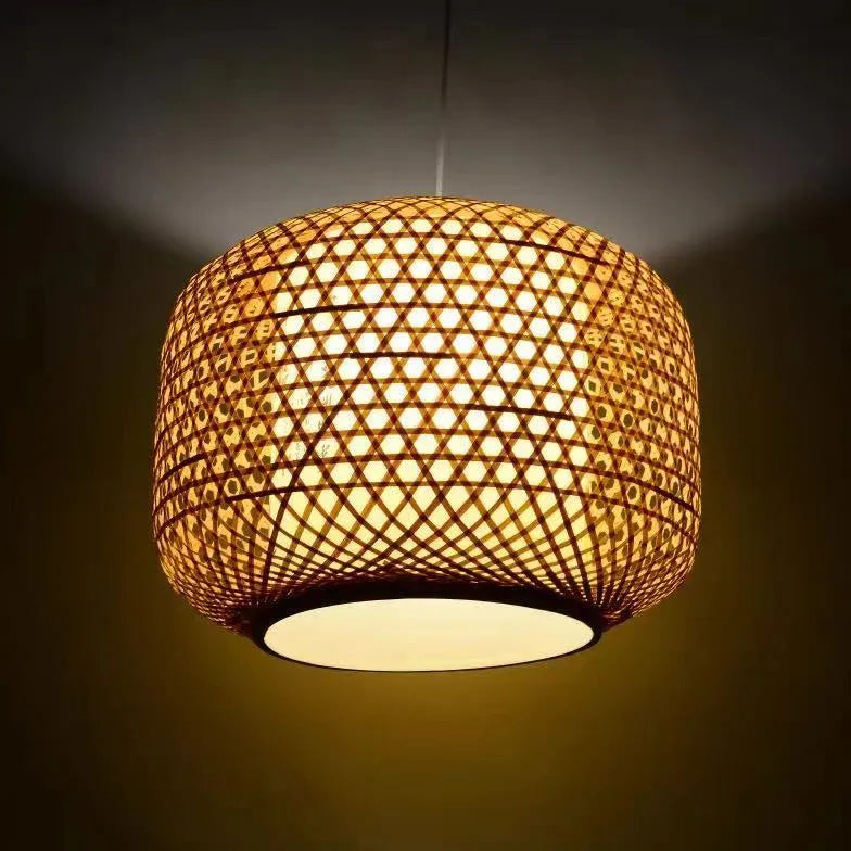 Bamboo Natural Rattan Pendant Light